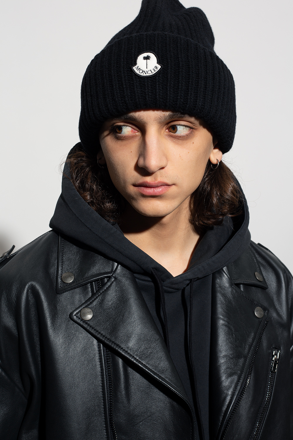 Moncler x Palm Angels ブラック ニットキャップ SchaferandweinerShops Croatia - Moncler 'Palm Angels' Moncler